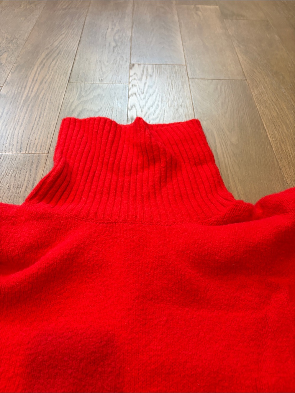 Rachel Zoe Bright Red Turtleneck Sweater - Picture 6 of 11